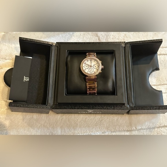 Randy Jackson Timepieces Sport Watch - gold and tortoiseshell band - Picture 1 of 8